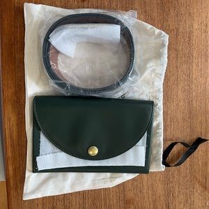 NWT - Shinola Birdy Belt Bag - Hunter Green - Size S - Unique